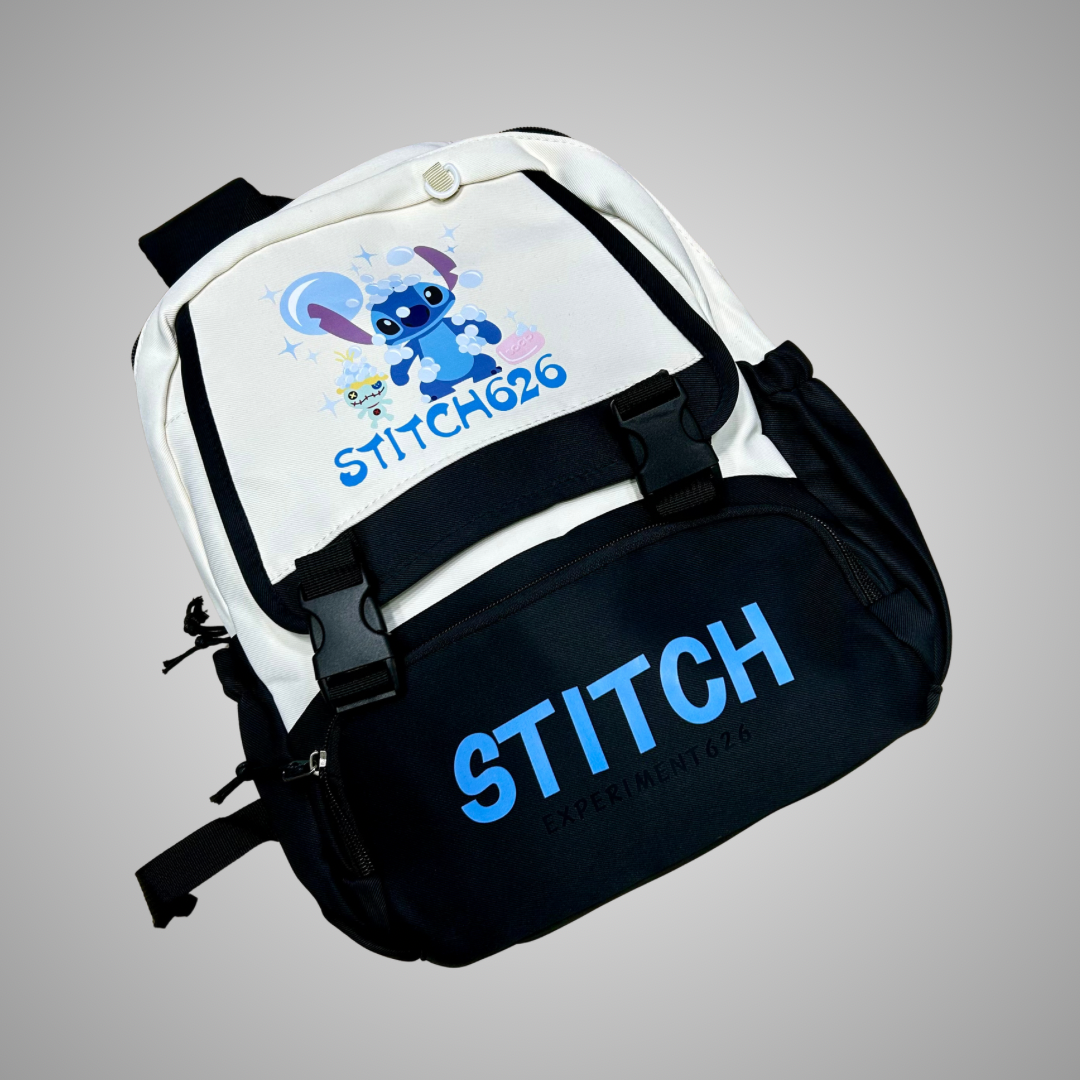 Sac à dos Stitch (Noir) – Collection Experiment 626