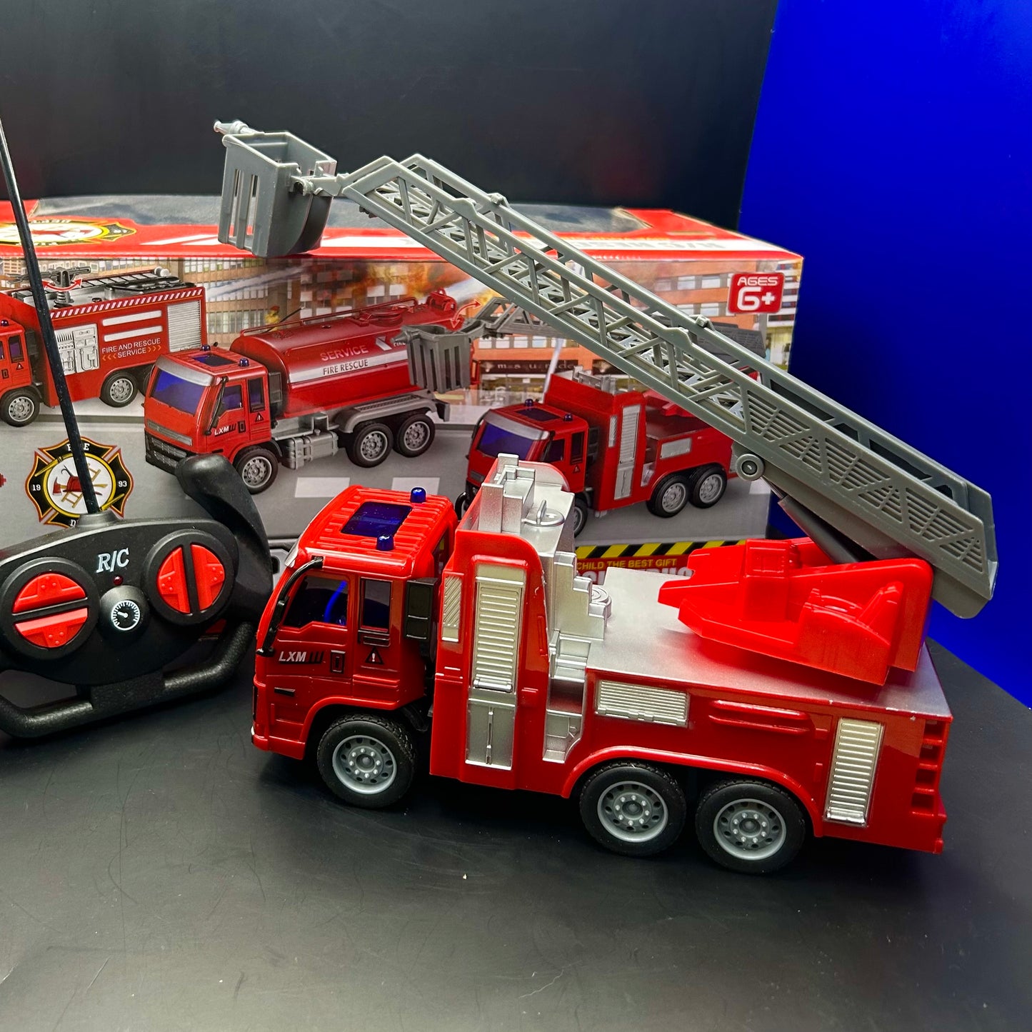 Camion de pompiers télécommandé !