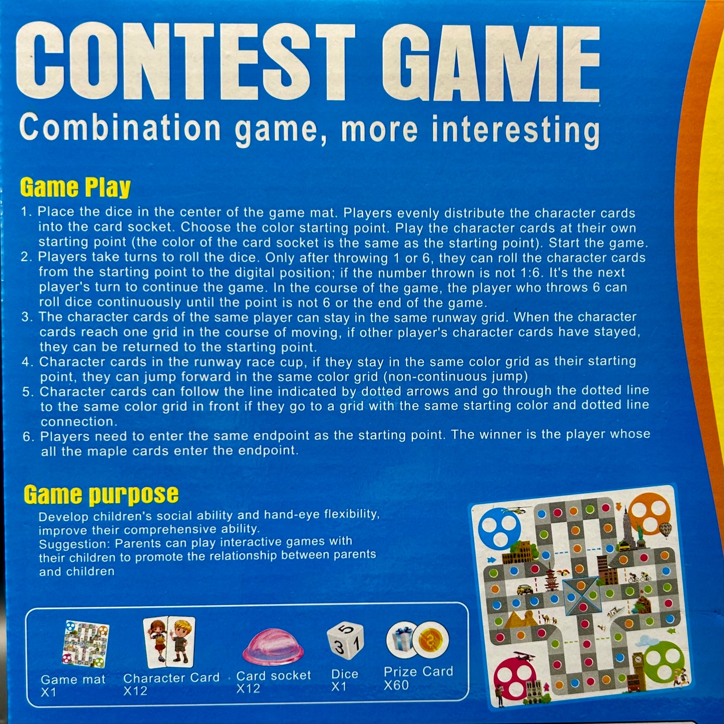 Jeu de concours pour enfants!