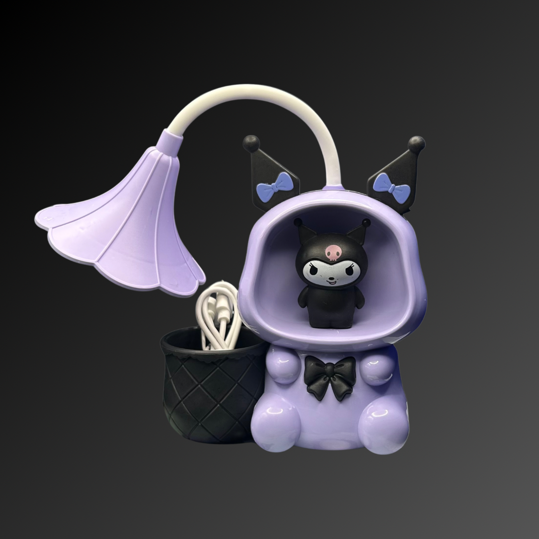 Lampe de bureau LED - Kuromi de Sanrio.