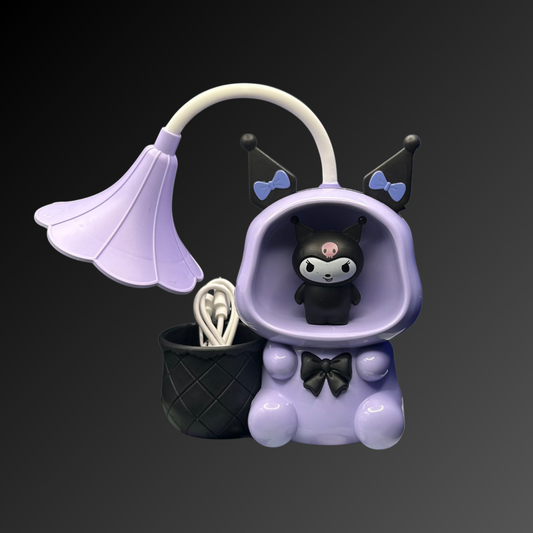 Lampe de bureau LED - Kuromi de Sanrio.