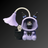 Lampe de bureau LED - Kuromi de Sanrio.