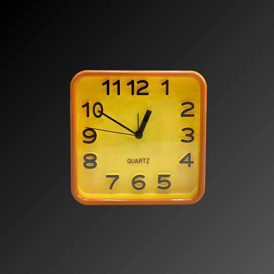 Horloge De Table Quartz Forme Carré - Réveil !