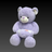 Peluche Ours Violet !