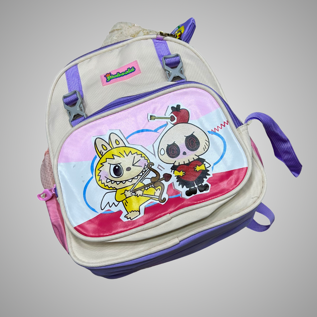 Sac à dos 3Pcs Labubu – Collection “The Monsters Candy” + Porte Clefs Labubu
